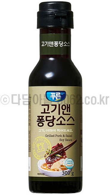 푸른식품 고기엔 퐁당 소스, 300g, 1개