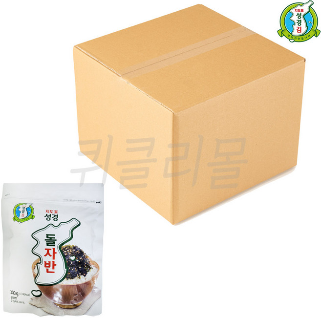 지도표 성경돌자반 성경김자반, 300g, 4개