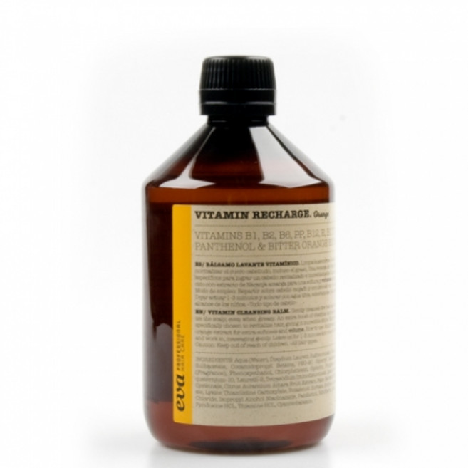 [에바 EVA 비타민] 비타민 리차지 오렌지 클린징샴푸 500ml 지성 보통두피용, 1개