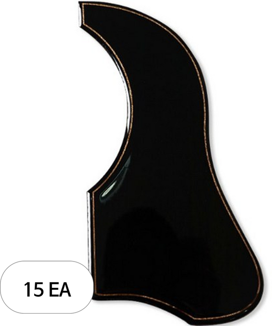 고퍼우드 로즈우드 자가복원 우레탄 코팅 픽가드 G-AGPG-WU, 15개