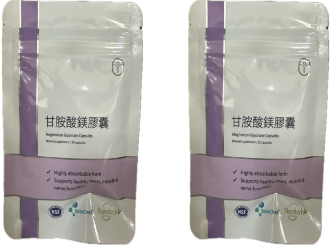德創 甘胺酸鎂膠囊 高單位螯合鎂, 30顆, 2個
