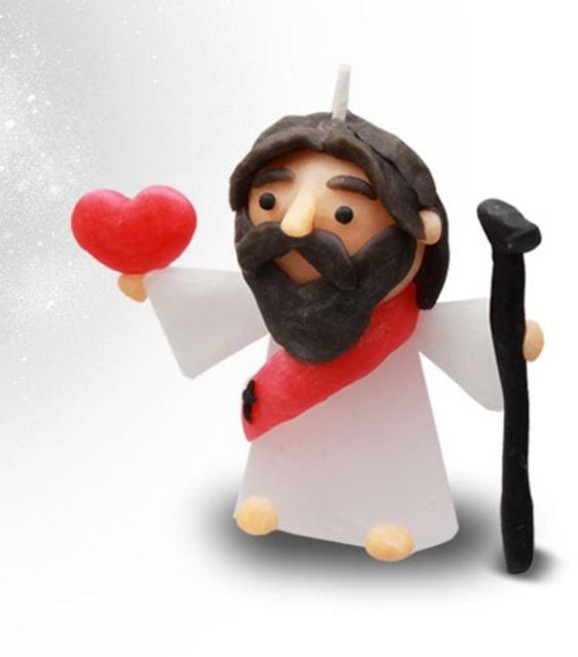 이야코 성경나라 예수님양초 40개 - 42530 coc+666hJ