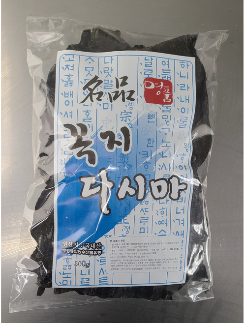 바다찬빛 꼭지다시마 500g, 1개