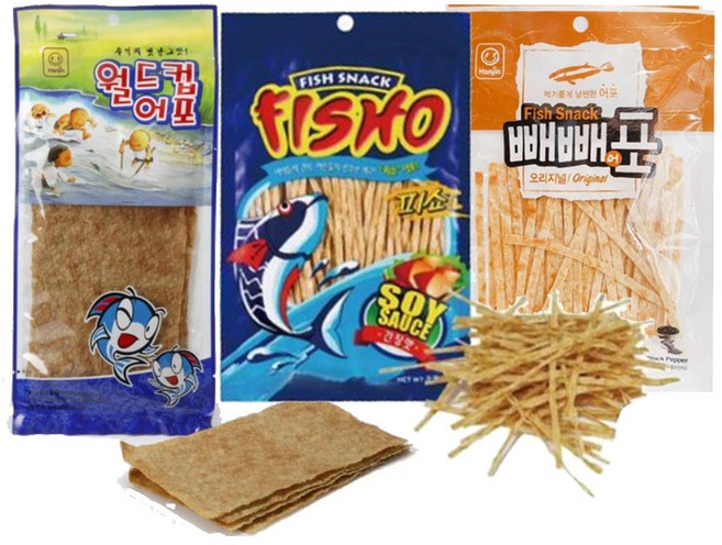 GLORYHY 월드컵 맥주안주 어포 랜덤 (피쇼어포/월드컵어포/빼빼포 랜덤발송), 24g