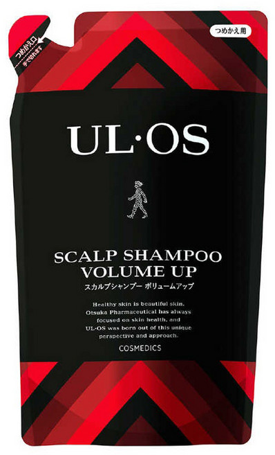 UL OS 頭皮豐盈洗髮精補充包, 1個, 420ml