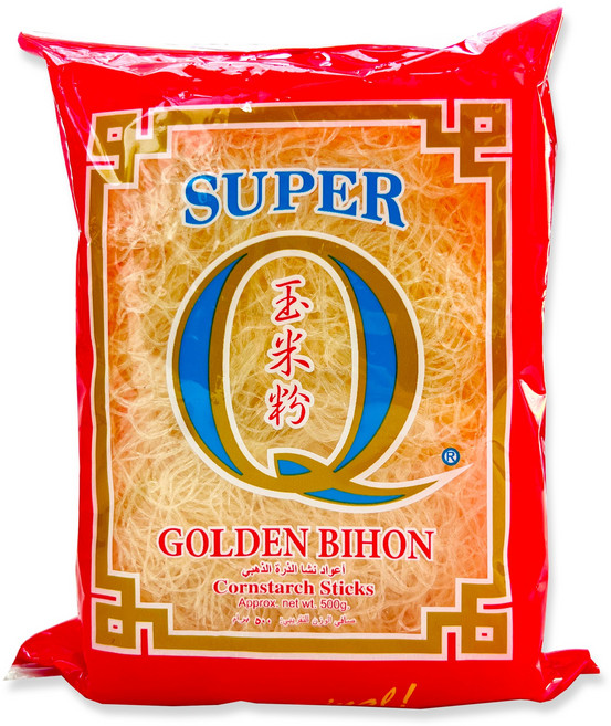 필리핀 당면 슈퍼 큐 골든 비혼 Super Q Golden Bihon 500g, 1개