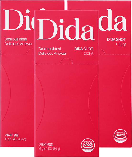 디다 디다샷 알파CD 분말 알파시디 석류맛, 3박스, 84g