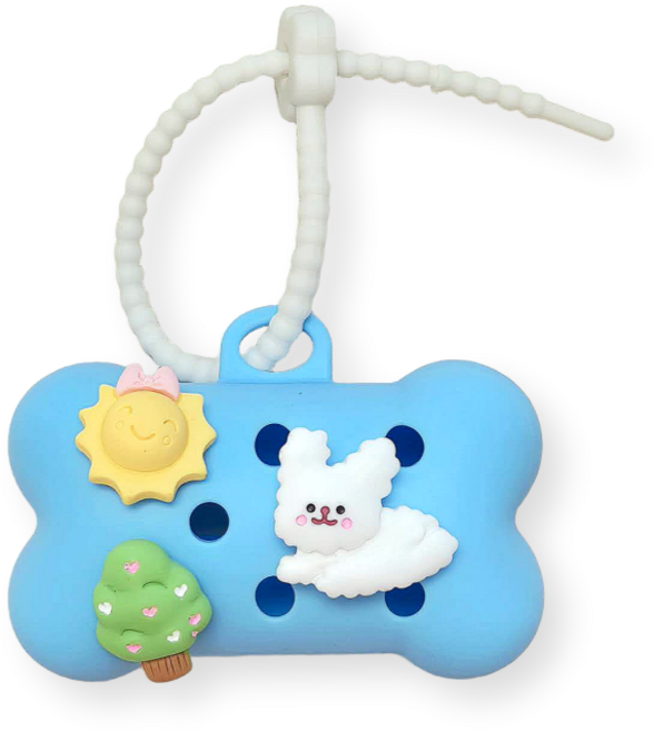 [도그올데이] 말랑젤리콕 풉백 케이스, 소다젤리+숲속의댕댕이 세트(3pcs), 1개, 1개입