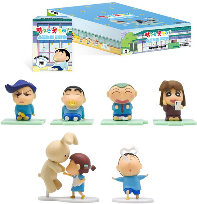 4500 짱구는 못말려 짱구 소꿉놀이 피규어 랜덤발송, 1개