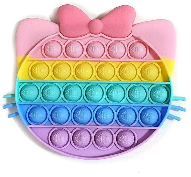 선택가능한 36종 푸쉬팝 구슬포함가방 팝잇 푸시팝, 고양이 푸쉬팝, 1개