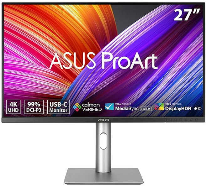 ASUS 4K ProArt PA279CRV DCI-P399% Adobe RGBUSB-C PD DisplayHDR 모니터 27인치IPS3년 무휘점, 1cm, 상세페이지 참조