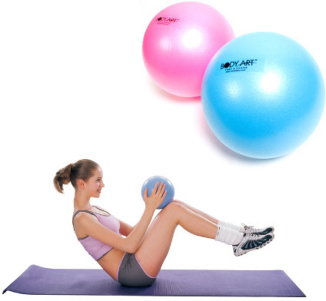 바디아트 소프트토닝볼 미니짐볼, 핑크 25cm