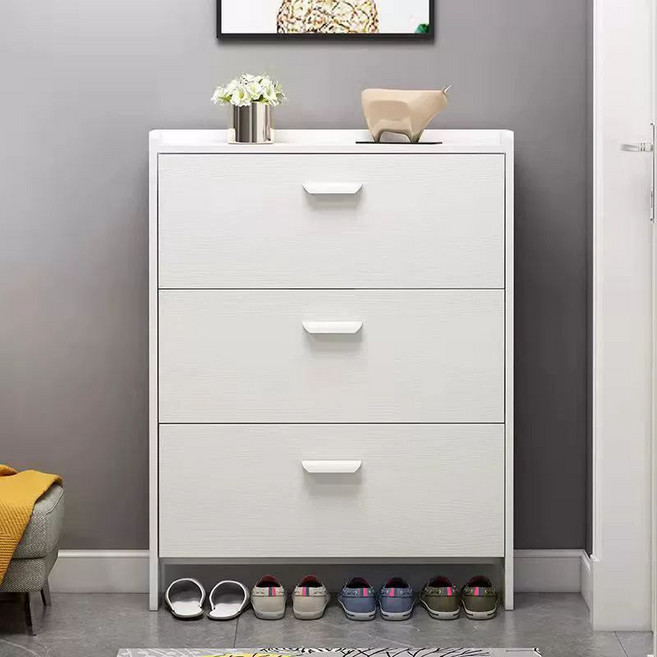 좁은현관신발장 초슬림수납장 폴딩서랍장 원룸 폴딩, 조립 필요, 1단, 45cm 24cm