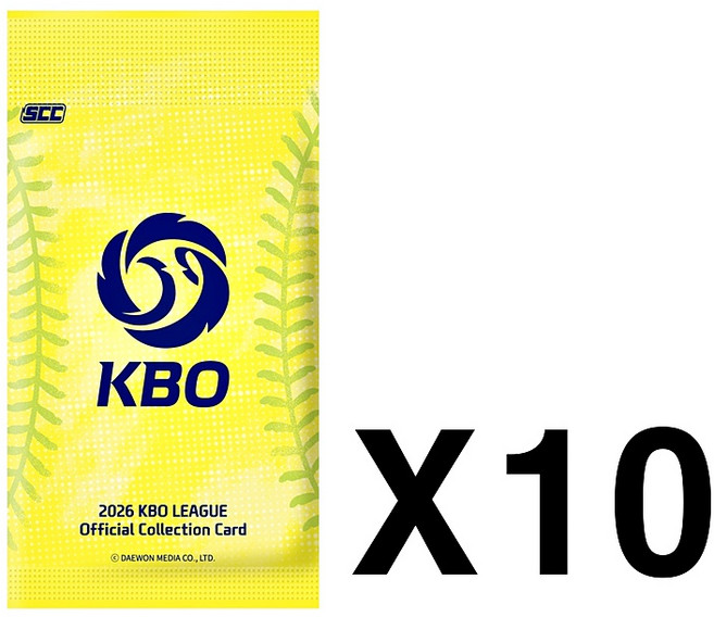 2026KBO 카드 프로야구 오피셜 컬렉션 선수카드, 랜덤, 10개