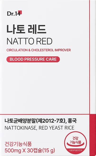 닥터포틴 나토레드 영양제, 30정, 1개 - 쿠팡