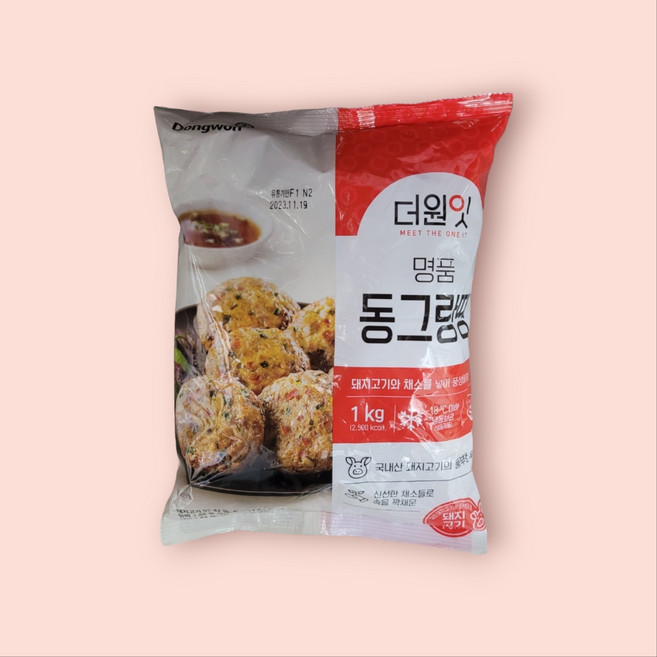 동원 명품 동그랑땡 1kg, 1개