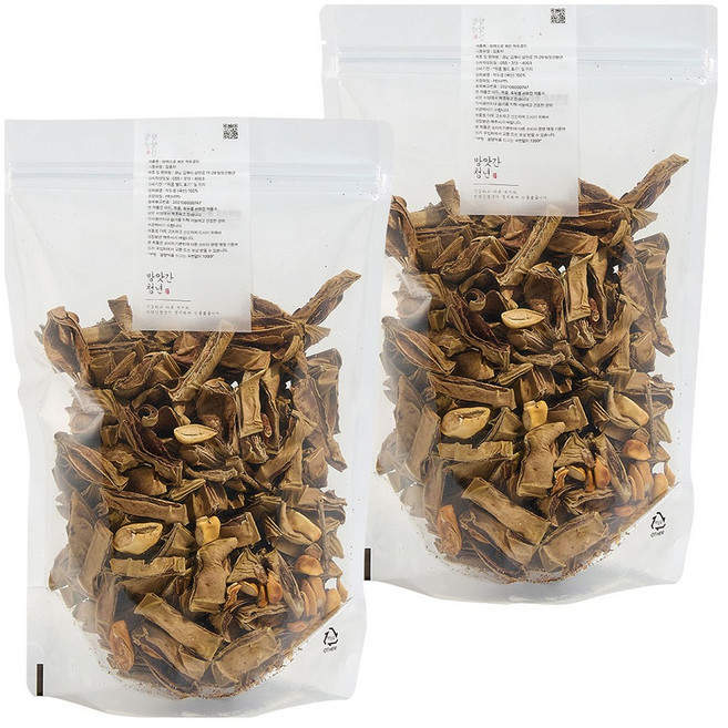 방앗간청년 압력으로 볶은 작두콩차, 200g, 1개입, 2개