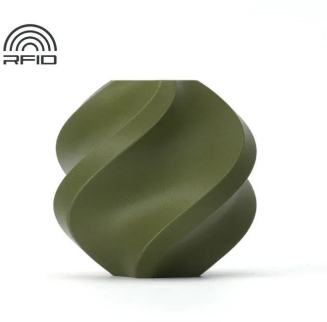 [뱀부] PLA Matte (리필형) 필라멘트 3D프린터용 Bambu Lab filament, 다크 그린