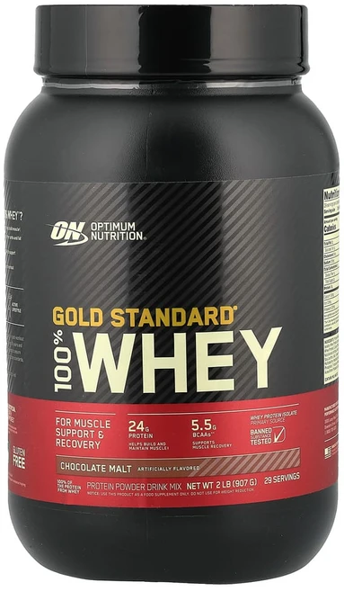 옵티멈뉴트리션 Gold Standard 100% 유청 초콜릿 몰트 907g, 1개 - 쿠팡