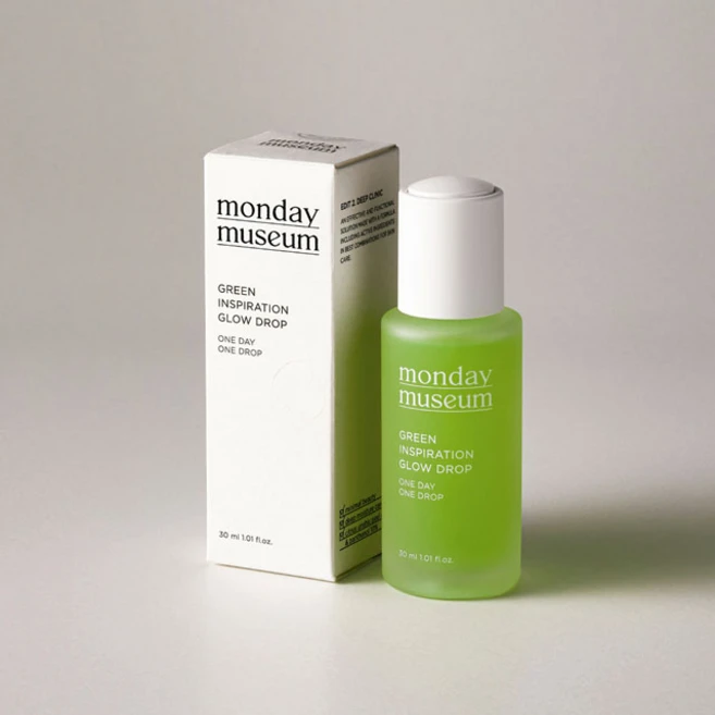 먼데이뮤지엄 그린 인스퍼레이션 글로우 드롭 30ml, 1개 - 쿠팡