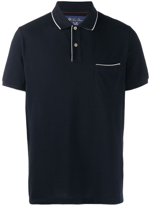 로로피아나 반소매 폴로 셔츠