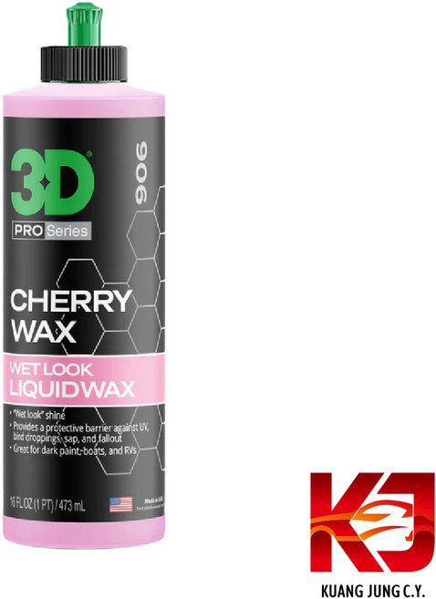 3D Cherry Wax 櫻桃蠟 濕亮液態蠟, 1個, 473ml