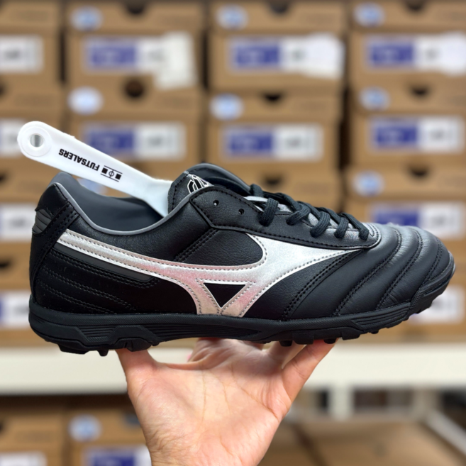 미즈노 모렐리아 2 프로 AS TF 발볼넓은 풋살화 캥거루 가죽 터프화 와이드