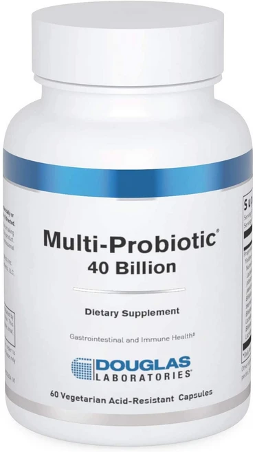 Douglas Laboratories Multi-Probiotic 40 Billion 더글라스랩 멀티 프로바이오틱스 프리바이오틱스 60정, 1개 - 쿠팡