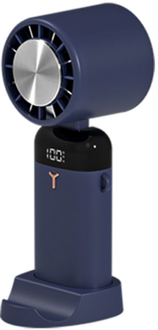 휴대용 미니 냉각 선풍기 머레이 3초 급속냉각 에어컨 핸디선풍기 COOL-10, 미드나잇 블루