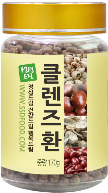 클렌즈환 170g, 1개