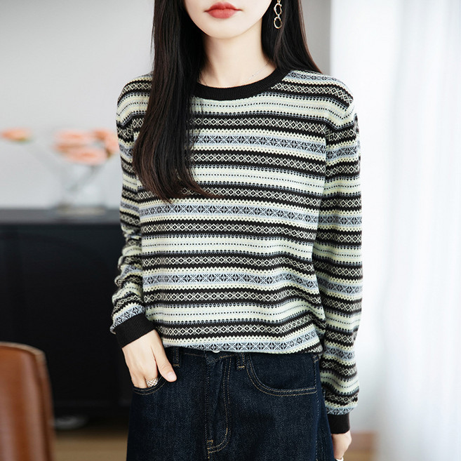 NEW여성니트 캐시미어니트 가을니트긴팔티 폴로 스웨터 가을아우터 세미와이드 컴포트 원단