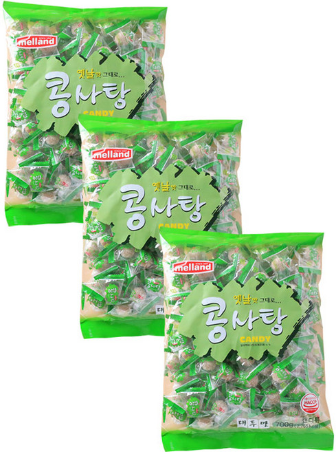 [멜랜드] 콩사탕, 3개, 700g