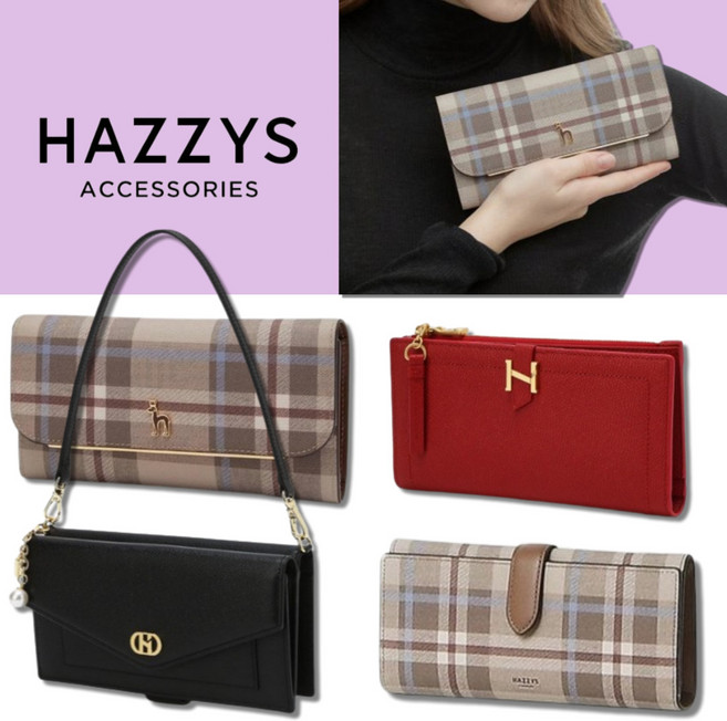 국내매장 정품 헤지스 여성장지갑 핸드폰지갑 케이스 여성가죽지갑 여행 브랜드 추천 카드지갑