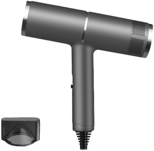 SHUNRUI 負離子吹風機 美規110V 家用風筒, T1 - 星空灰 800W, 美規 110V