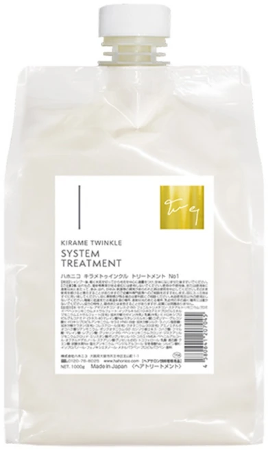 하호니코 키라메 트윙클 살롱 클리닉 1번 트리트먼트 전문가용, 1개 - 쿠팡