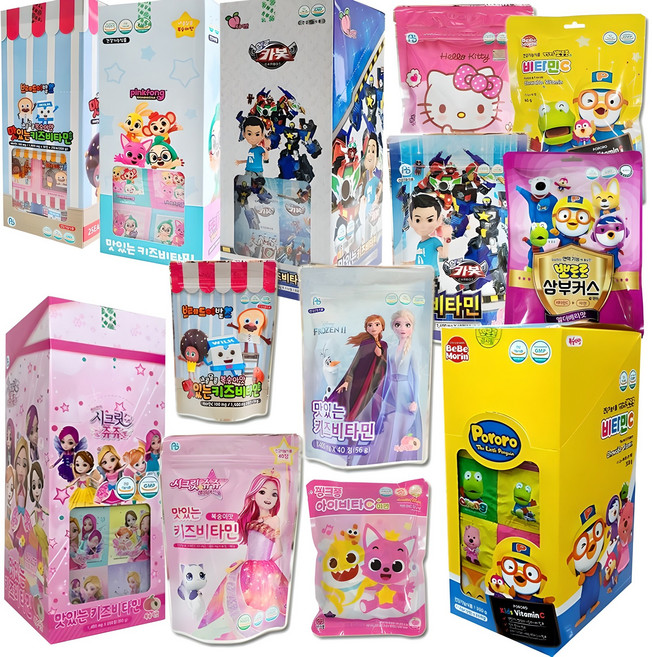 아텍스 시크릿쥬쥬 키즈 비타민, 250정, 1개