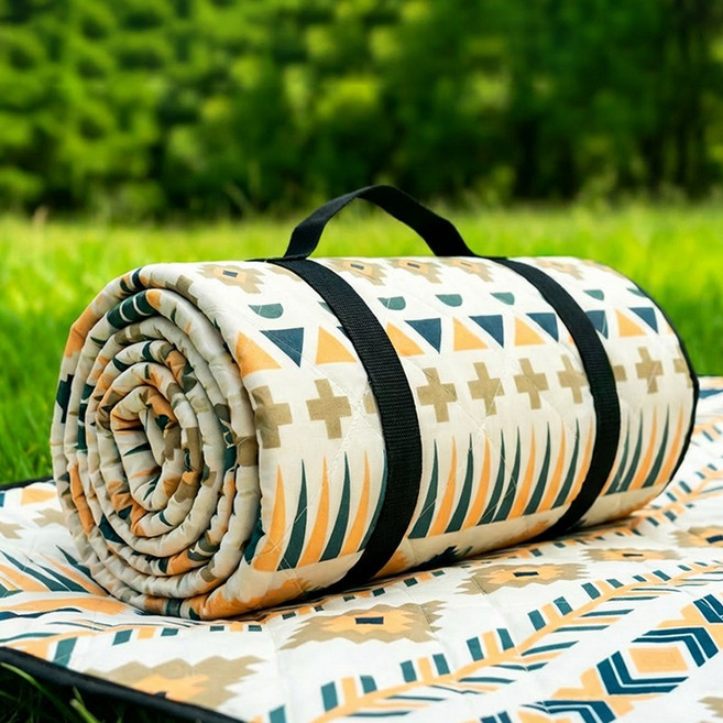 ROYAI ONE 휴대용 피크닉매트 대형 캠핑매트 방수 방습, C