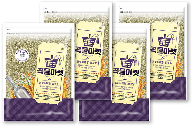 차좁쌀 1kg x 4, 1개