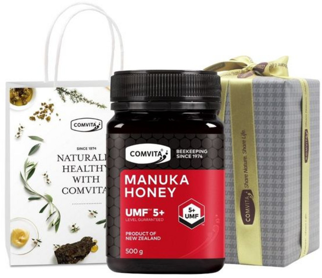 [백화점매장출고] 콤비타 건강식품관 UMF5+ 마누카꿀 500g + 쇼핑백, 콤비타 건강식품관 UMF5+ 마누카꿀 500g + 쇼핑, 1개