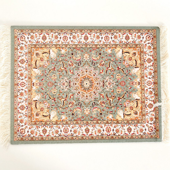 루톰 페르시안 카페트 마우스 패드 러그, 1개, 8.민트그래블