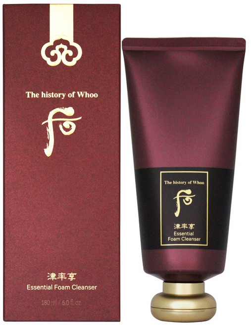 더 히스토리 오브 후 진율향 진액 폼 클렌져, 1개, 180ml