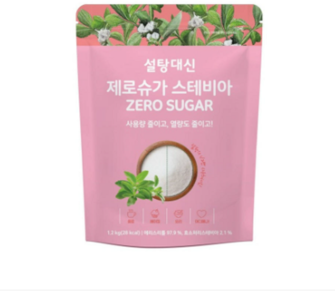 바이오믹스 설탕대신 스테비아 에리스리톨 설탕, 1개, 1.2kg