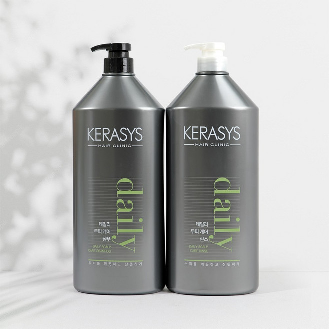 케라시스 데일리 두피케어 1500ml x2개 (샴푸1개+린스1개), 1.5L, 1세트