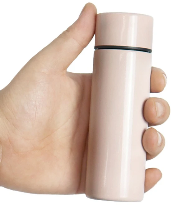 르웨이 휴대용 316 스테인리스 보온 보냉 가벼운 미니 텀블러 125ml, 1개, 핑크 - 쿠팡