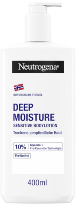 뉴트로지나 딥 모이스처 바디로션, 1개, 400ml