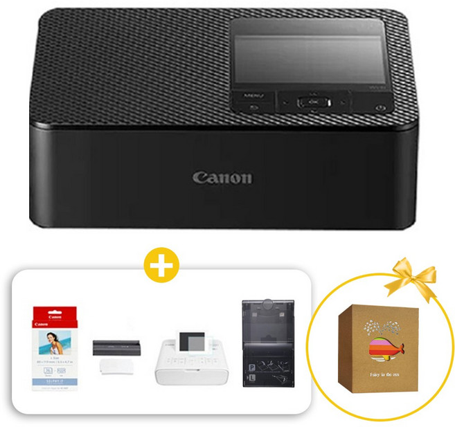 캐논 정품 셀피 CP1500+KL-36IP+PCPL-CP400+필름, 1500블랙+필름+L세트