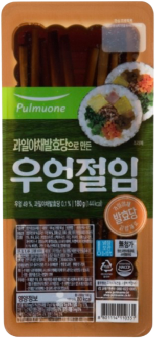 풀무원 김밥용 우엉조림 180g, 2개