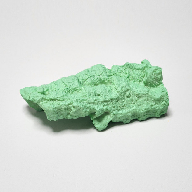 꼬망구 인조 코르크보드 도마뱀 은신처 탈피보드, 1개, 그린