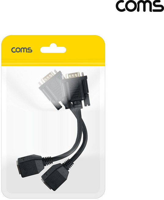 VGA to RJ45 신호변환기 변환 케이블 15cm 전송거리 30m 2개입