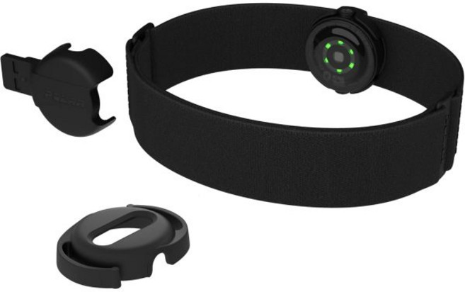 Polar OH1 + 방수 광학 심박계 심박센서 암밴드 수영고글 클립, 수영 고글 스트랩 클립과 완장이 있는 POLAR OH1